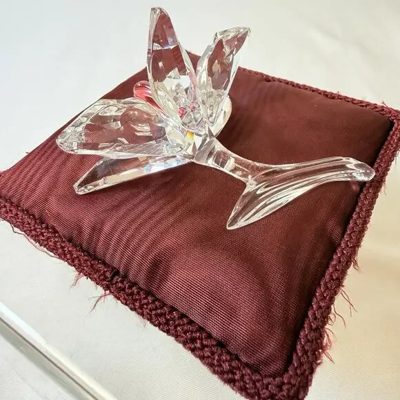 Swatovski Crystal Pink Orchid /W Box 200287 - Picture 5 of 15